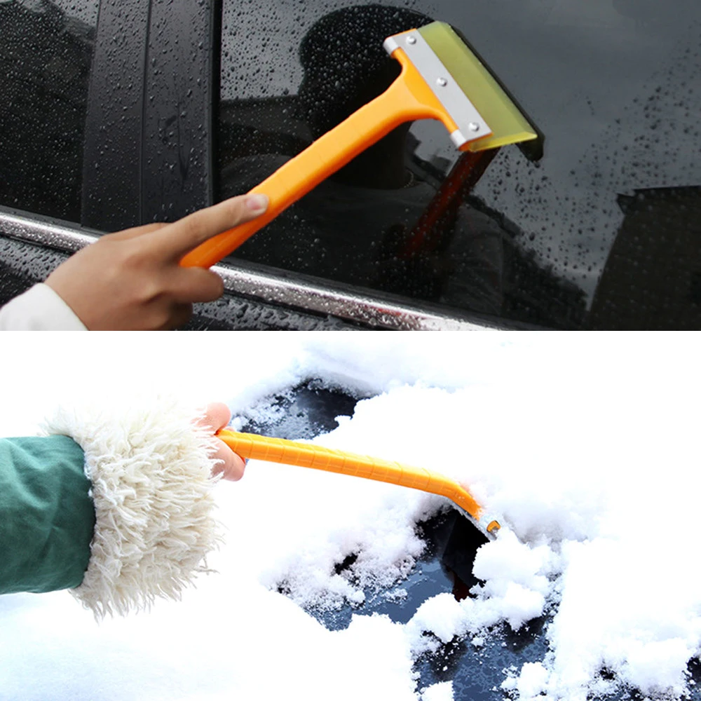 Auto Scraper Car Ice Scraper Snow Brush Windshield Clean Tool Ice