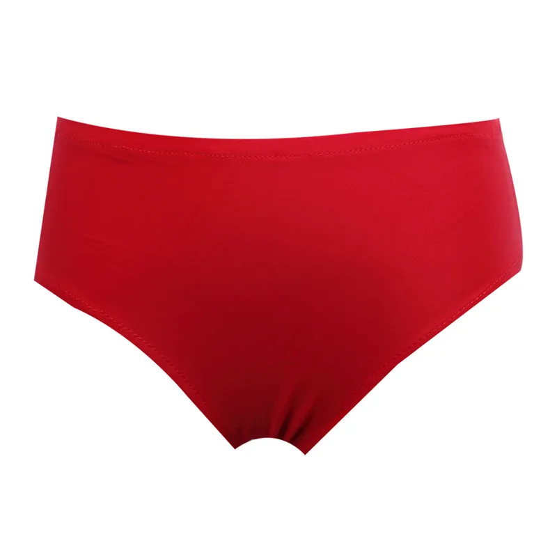 Hot Sell Stylish Women Sexy Intimates Brazilian Cheeky Bottom Bikini Thong Ruched Briefs Letter