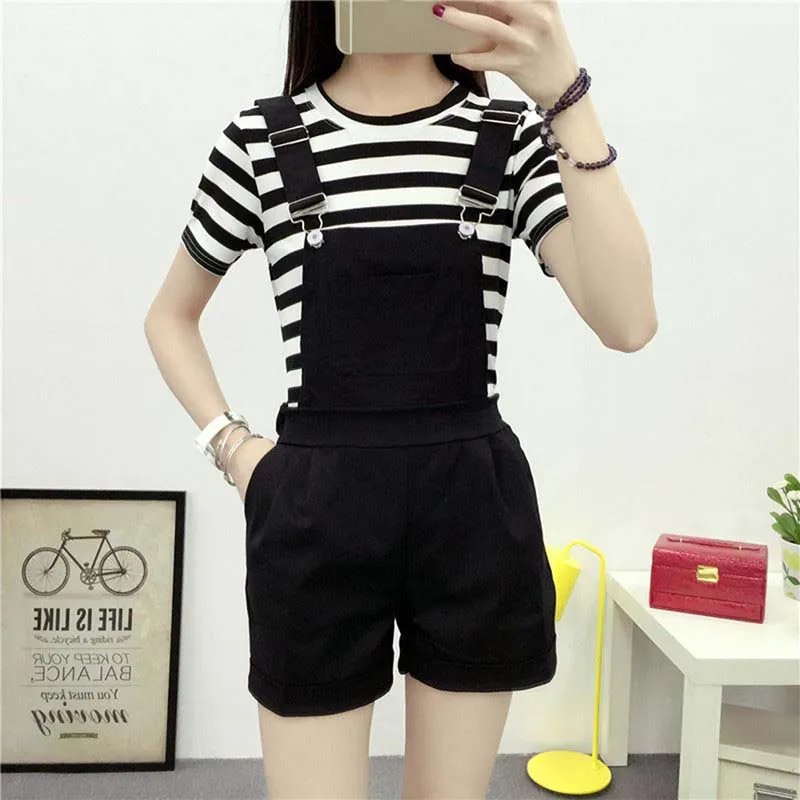 Women Summer Denim Overalls Lovely Jumpsuits Spring Denim Jeans Overalls Shorts Female Pink/white/black Overall Jumpsuit Women Summer Denim Overalls Lovely Jumpsuits Spring Denim Jeans Overalls Shorts Female Pink/white/black Overall Jumpsuit
