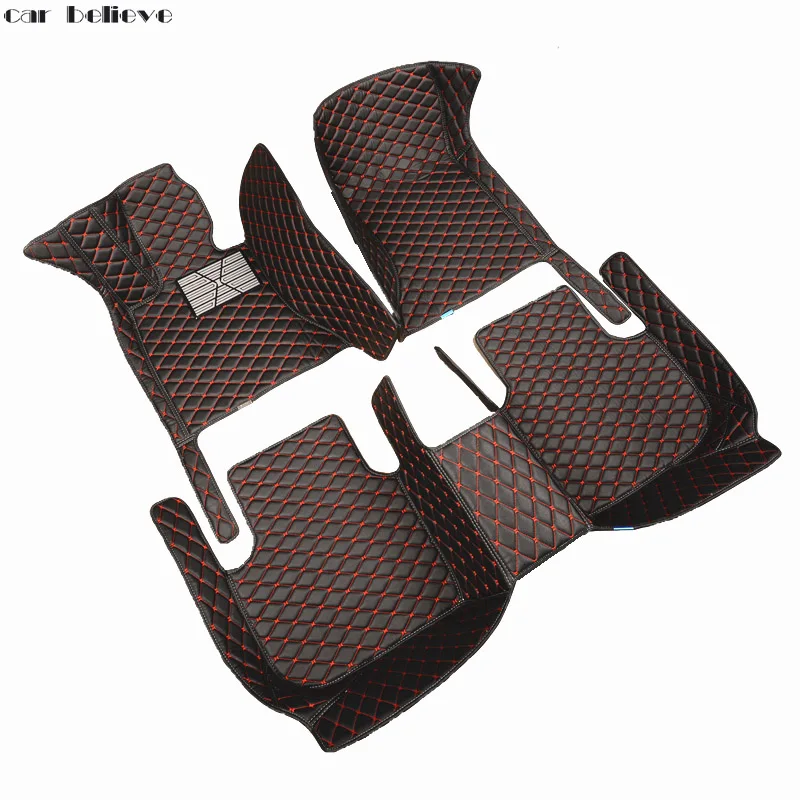 

Car Believe Auto car Foot floor mat For Kia Sorento Sportage Optima carnival rio ceed Maxima waterproof car accessories