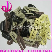 50 шт./лот, u-образный зажим для наращивания волос, инструмент для наращивания, парик, уток, 28 мм, зажимы для накладных волос, 4 цвета на выбор