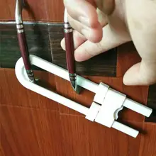 2/4/12pcs 1 Set U-shaped Lock Child Safety Cabinet Closet Door Latches for Baby Safe U-shaped Door Locks