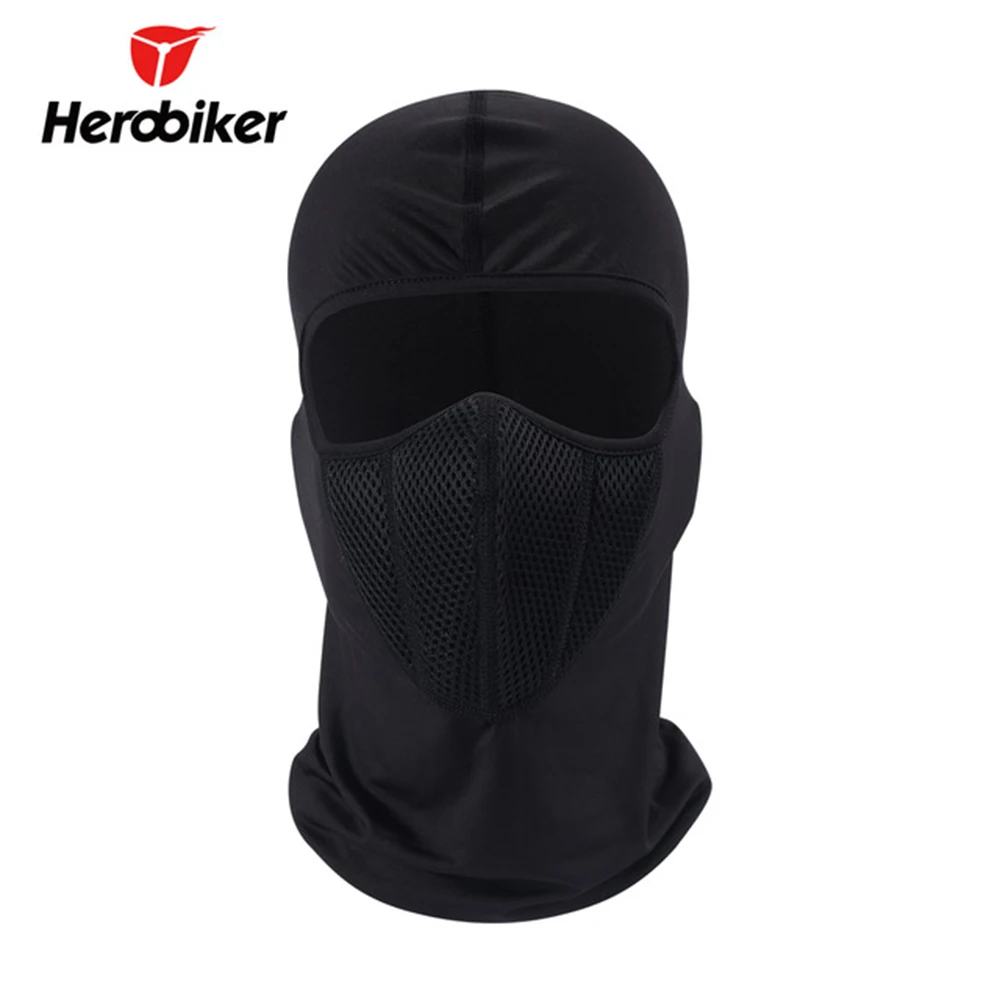 Мотоциклетная маска HEROBIKER для лица Балаклава на все лицо капюшон езды мотоцикле