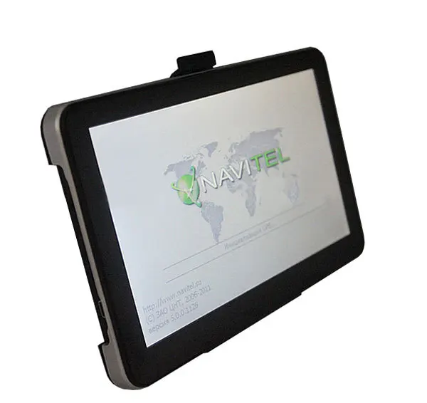 Cheapest 7 inch auto GPS navigation DDR 128 MB 2014 Navitel 8 5 maps for Russia