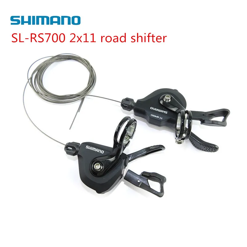 Shimano rs700 sl-RS700 2x11 speed Flatbar дорожный велосипед рычаг переключения передач-черный