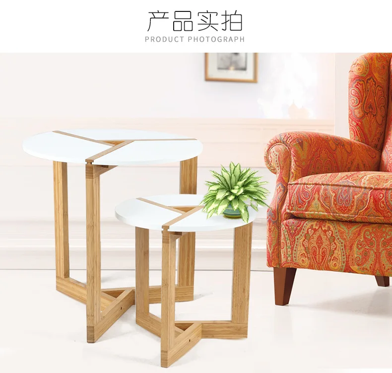 Creative Coffee Table Living room round tea table Side tables