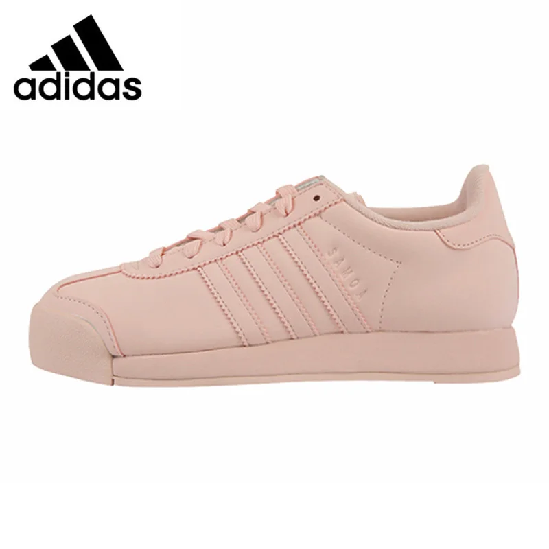 

Adidas Originals Samoa Women's Skateboarding Shoes Pink Shock Absorbing Lightweight Abrasion Resistant Breathable BY3528