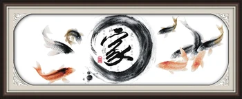 

Surplus year after year(5)(home) cross stitch kits14ct white 11ct printed embroidery DIY handmade needle work wall home decor