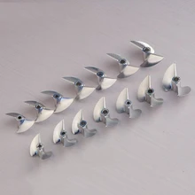 CNC MINI ECO bore diameter 3.18mm 2 blade cw/ccw Aluminium Propeller M4 for MONO1/ Hydro RC boats