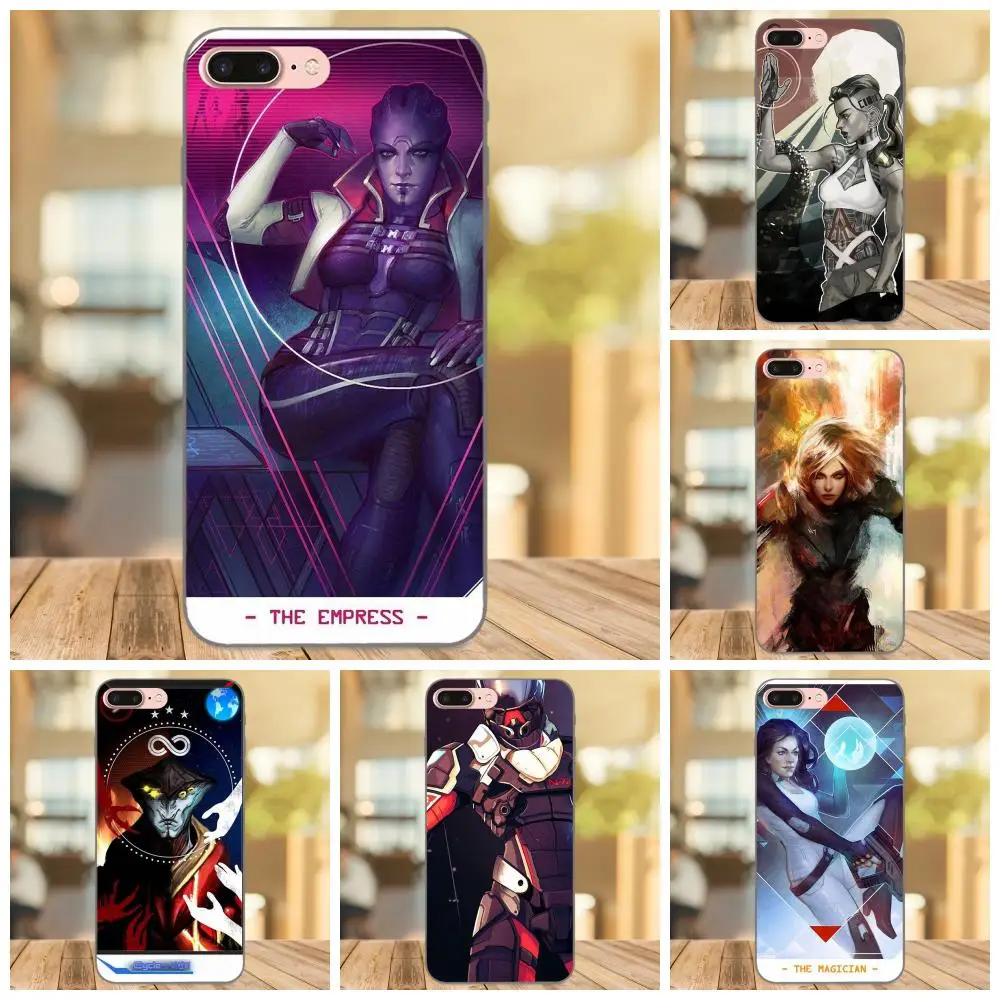 

Mass Effect N7 N7 Spectrum1 For Huawei Honor Enjoy Mate Note 6s 8 9 10 20 Lite Play Pro P smart Soft Silicone TPU Black Case