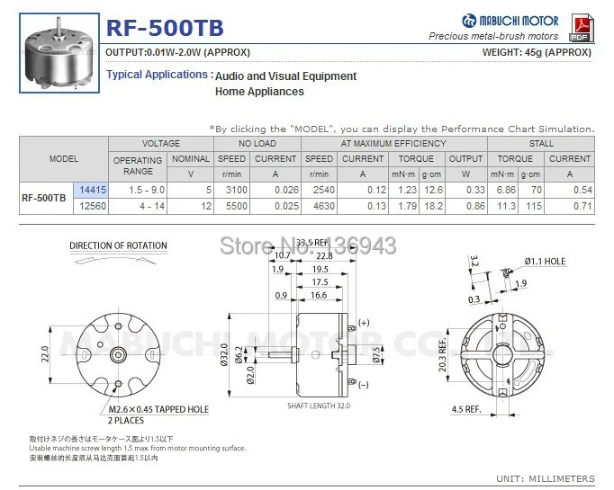 Тихий двигатель 8 шт. 6 12 В постоянного тока 2800 5600 об/мин|motor motor|rpm motor280 motor |