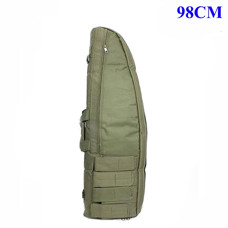 70 см/98 см/118 см военная техника чехол для боевой винтовки нейлон Охота Airsoft сумка Стрельба Снайпер чехол для винтовки ружья защиты сумки - Цвет: 98CM Green