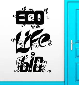 

Eco Life Bio Wall Stickers Greenpeace Environmental Health Nature Decal