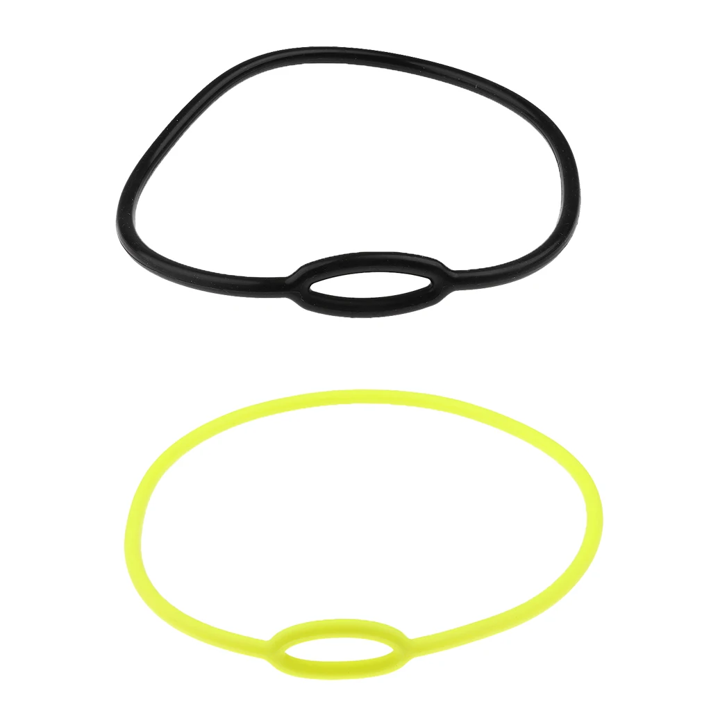 1 Pcs 65cm Silicone Regulator Necklace Diving Scuba Necklace Bungee Holder Water Sports Outdoor Recreation Diving Equipment