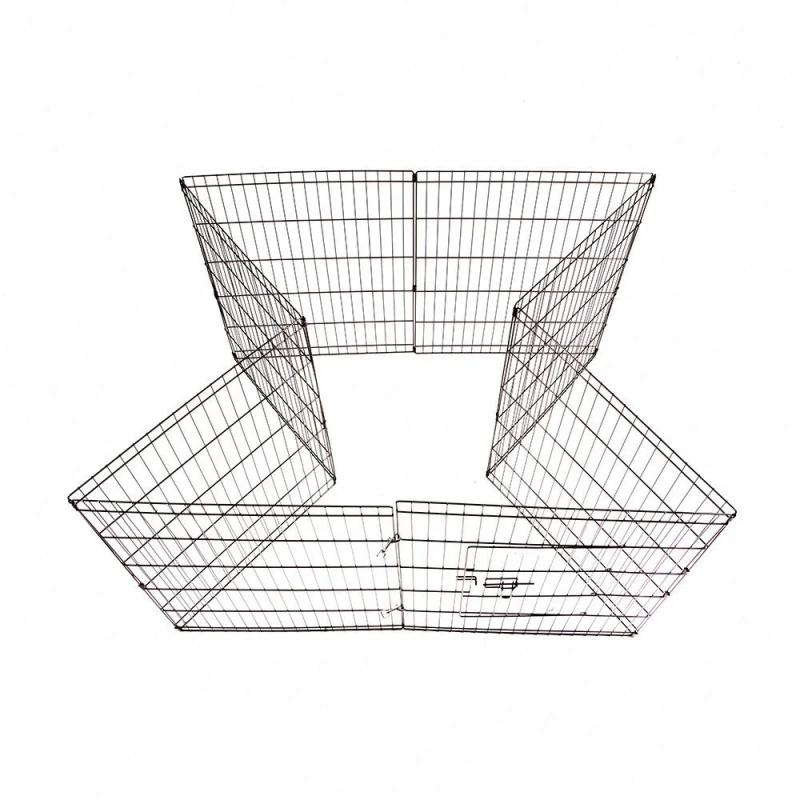 36-Tall-Wire-Fence-Pet-Dog-Cat-Folding-Exercise-Yard-8-Panel-Metal-Play-Pen-Black_7_800x800