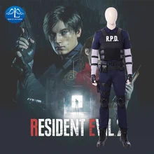 New Arrival Game Cosplay Costume Leon Cosplay Costume Men Halloween Costumes For Adult Custom Made custom made fire emblem fates cosplay costume adult takumi cosplay costume halloween cosplay costume