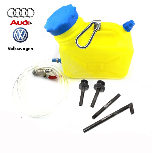 Auto CVT/DSG Transmission Oil Refilling Tool Kit Including 13Pcs Oil Filling Adaptor For VW AUDI