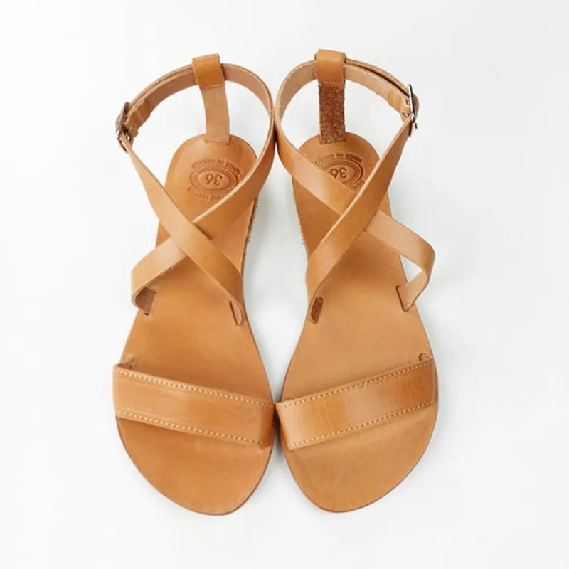 

Women Sandals Vintage Summer Women Shoes Gladiator Sandals Flip-Flops For Girl Beach Shoes Women Flat Sandalias Mujer Female