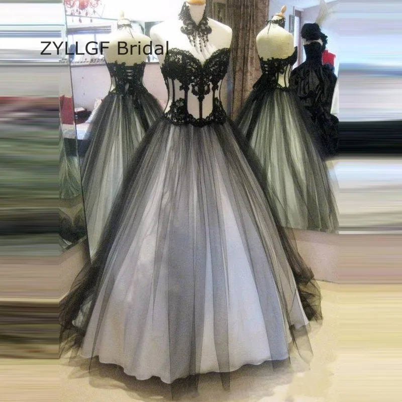 Zyllgf Braut Puffy Schatz Spezial Abendkleider Korsett Lange Tull Elegantes Abendkleid Mit Schwarzen Applikationen Ts207 Special Evening Dresses Evening Dressevening Dress Corset Aliexpress
