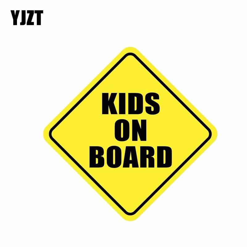 Yjzt Autocollant De Voiture De 13 7cm X 13 7cm Pour Enfants A Bord Etiquette De Personnalite En Pvc 12 Aliexpress