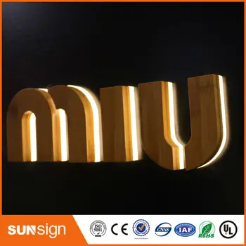 

wholesale indoor advertising decorative acrylic LED backlit sign