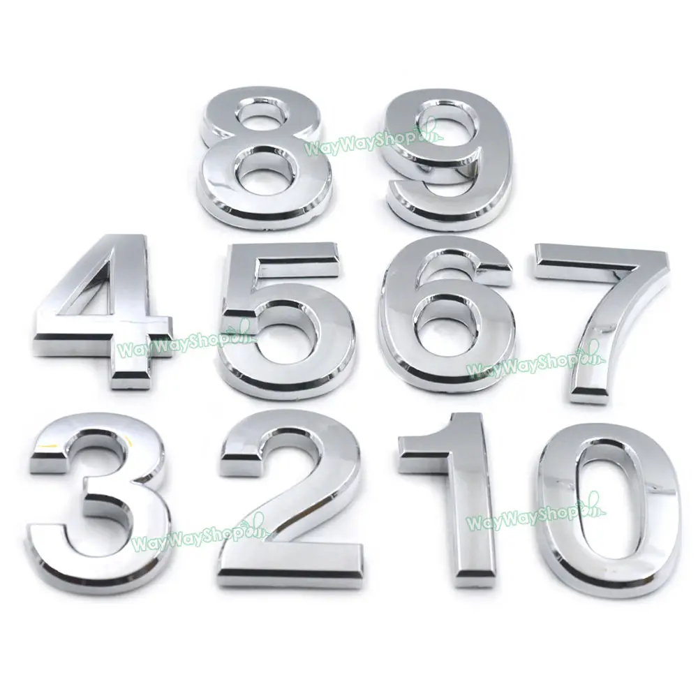 Самоклеящийся почтовый ящик с цифрами 0 9 1 набор|door sign|mailbox numberssigns door |