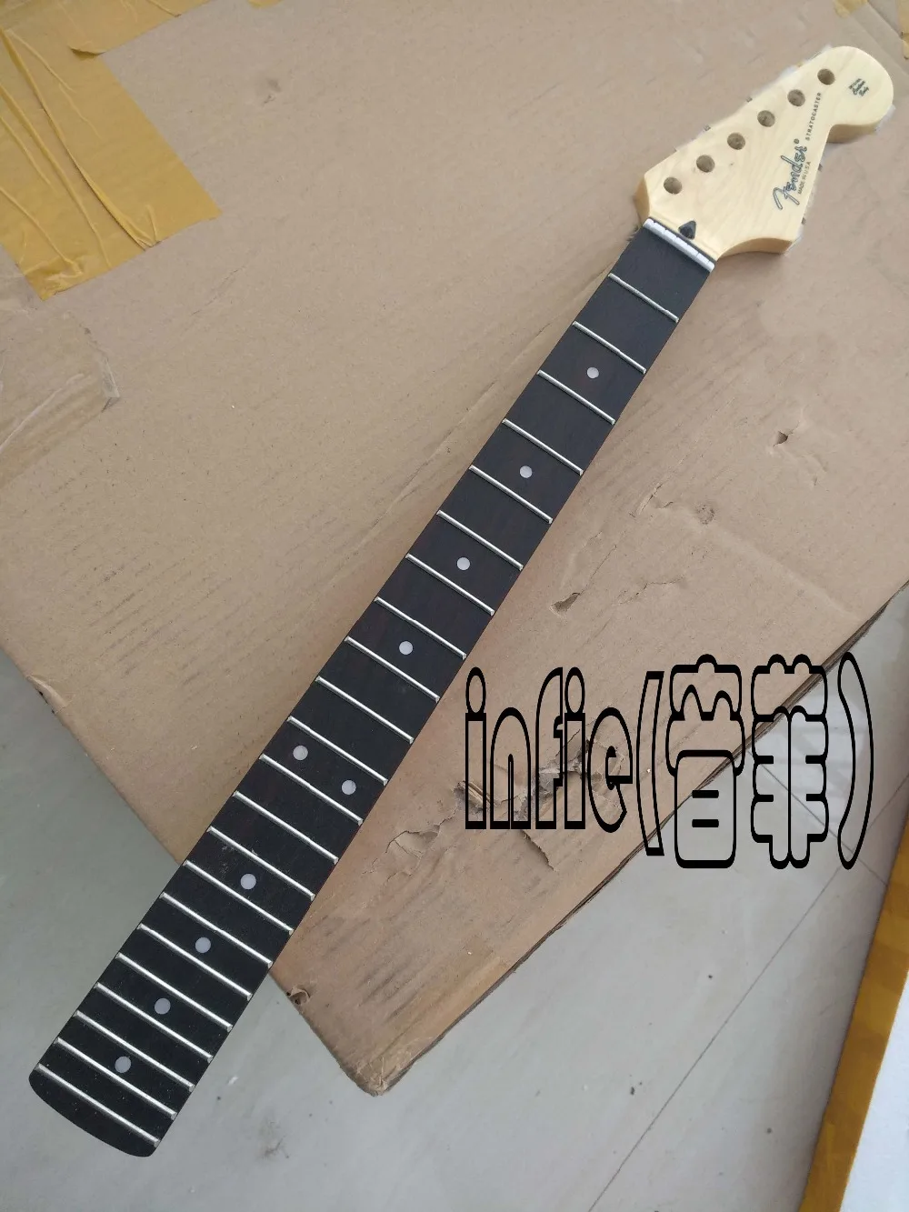 

Stratocaster big headstock guitar neck Rosewood fingerboard , stratocaster violin st stintingly 22 fret stintingly guitar neck