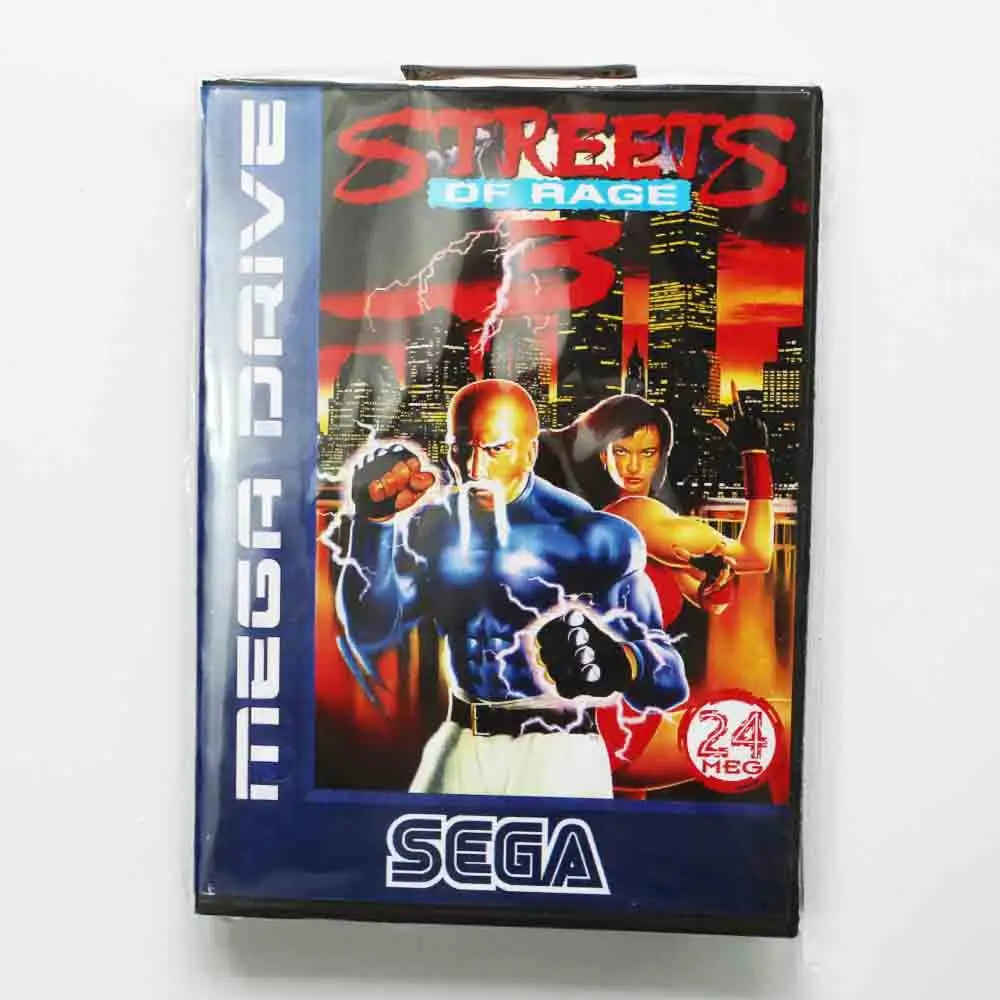 

Street Of Rage 3 Game Cartridge 16 bit MD Game Card For Sega Megadrive/Genesis