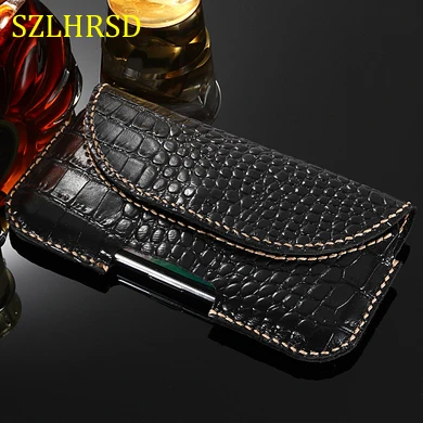 

Belt Genuine Leather Phone Case Pouch For Samsung Galaxy S10e M20 M10 S5 S7 S6 S9 S8 S10 Plus Note8 Note 9 Fold s9plus A6