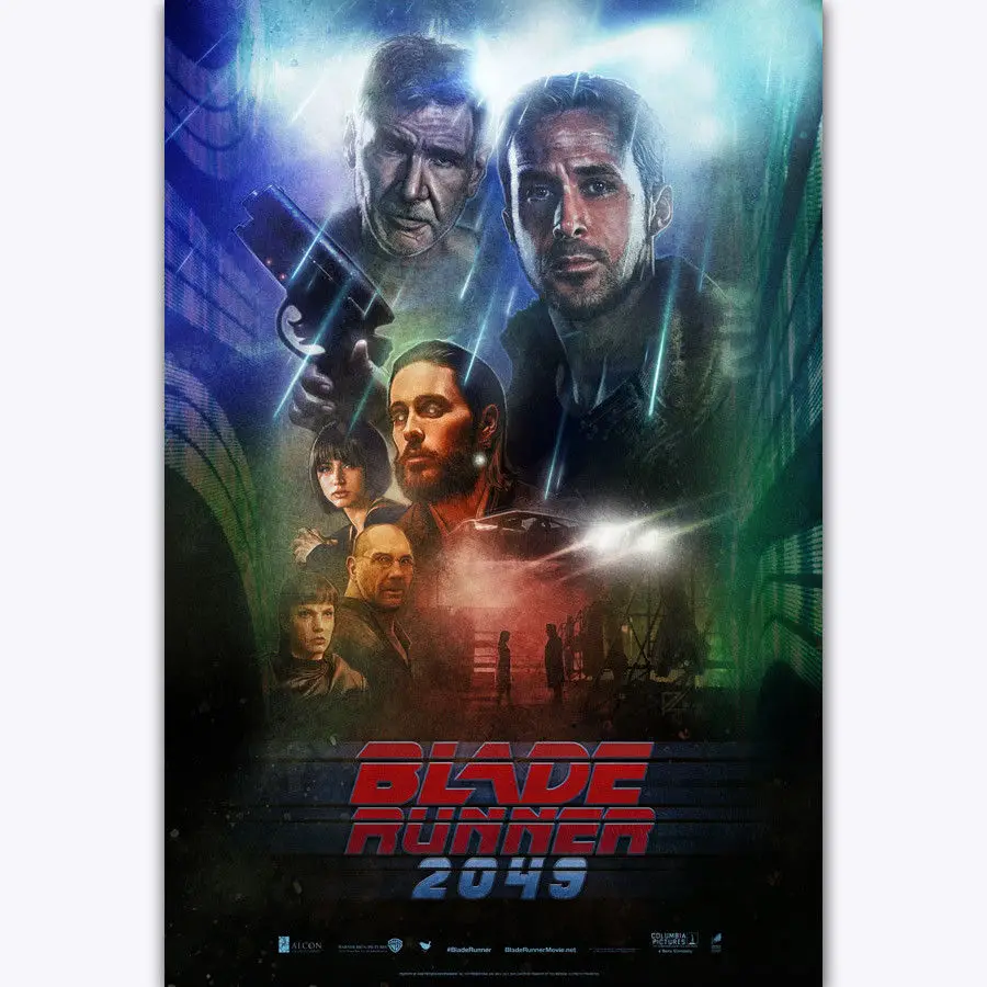 Blade Runner 2049 Cool Collector's 2017 2-Silk Art Poster Wall Sicker Decoration Gift