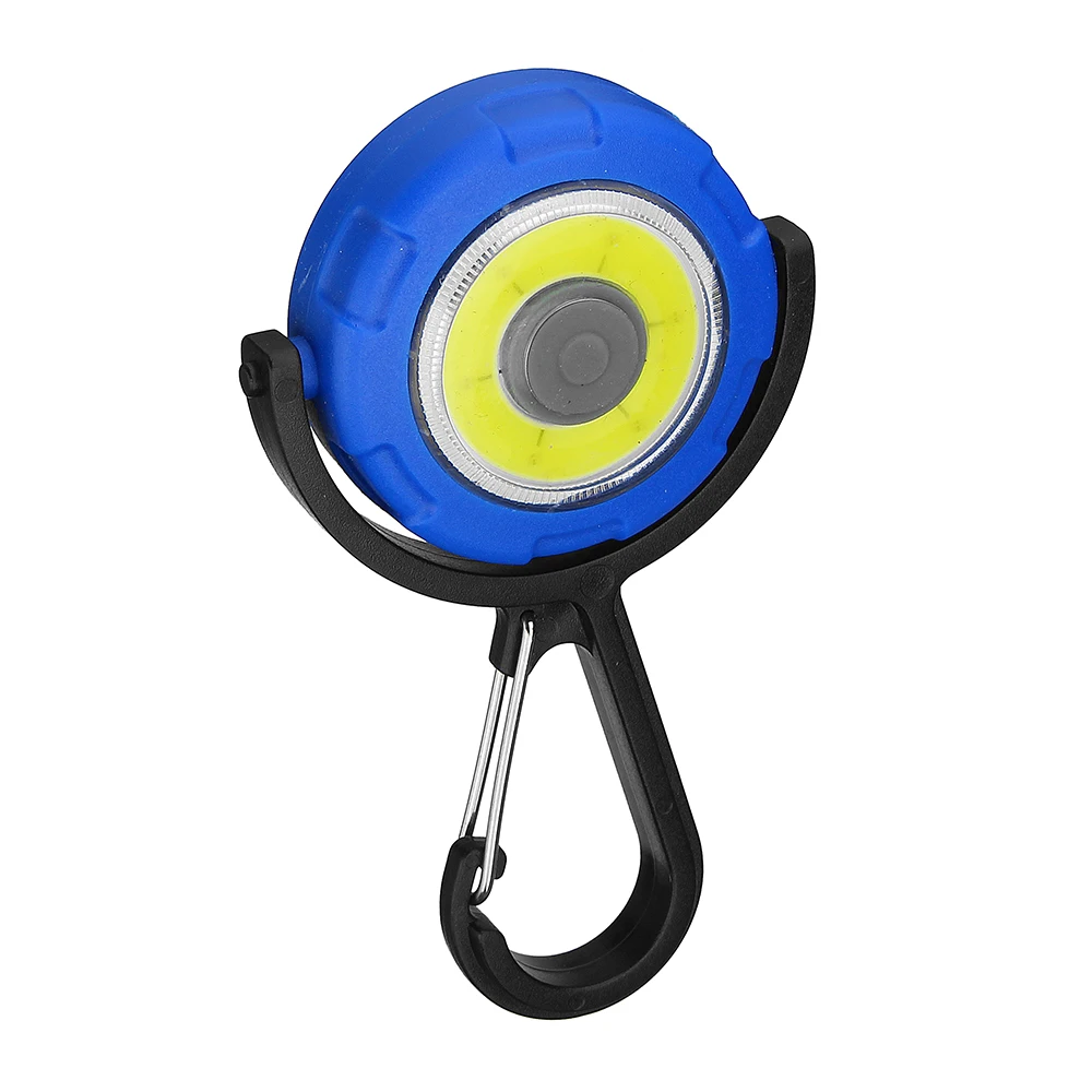 CLAITE мини COB брелок флэш-светильник Ночной светильник карманный портативный аварийный светильник для наружного туризма кемпинга