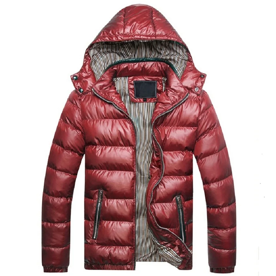 Men Jacket Warm Coat Casual outwear Winter Spring Parka chaquetas plumas  hombre men coats and jackets 5XL hooded warm clothes