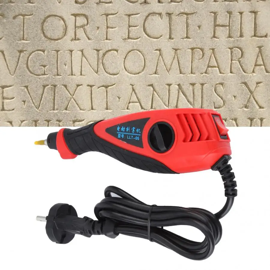 

220V 15W Wood Trimmer 6 Level Adjustable Electric Engraving Pen 0.1-1mm Sculpture Carving Engraver Pen Power Tool EU Plug