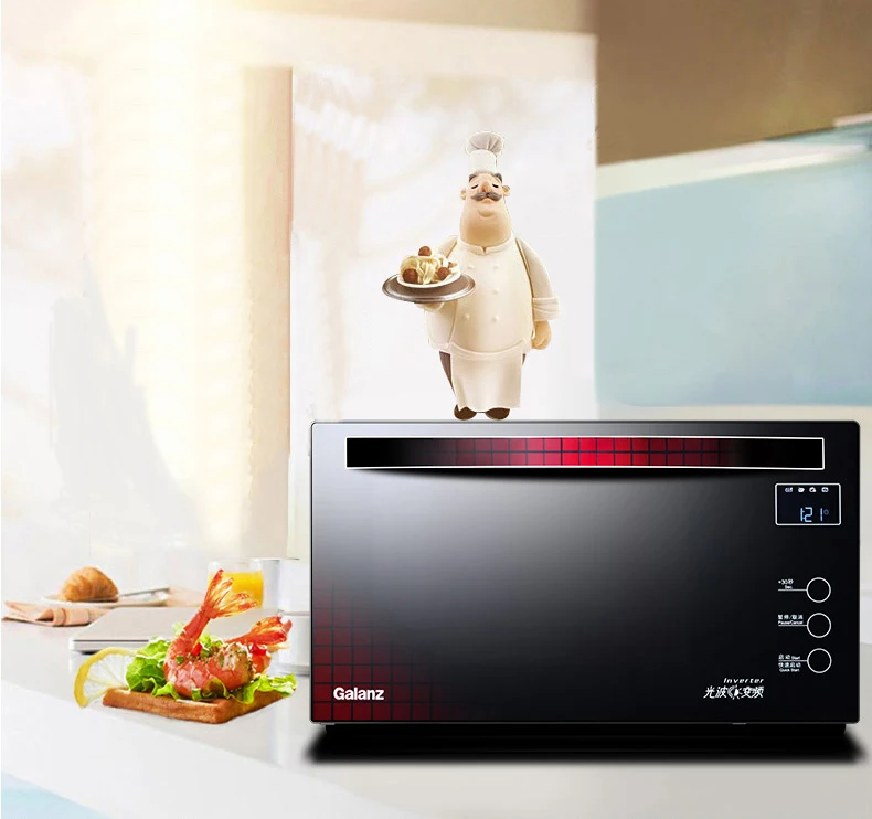 microwave oven Mircowave BBQ Grilling LED Screen countertop smart automatic | Бытовая техника