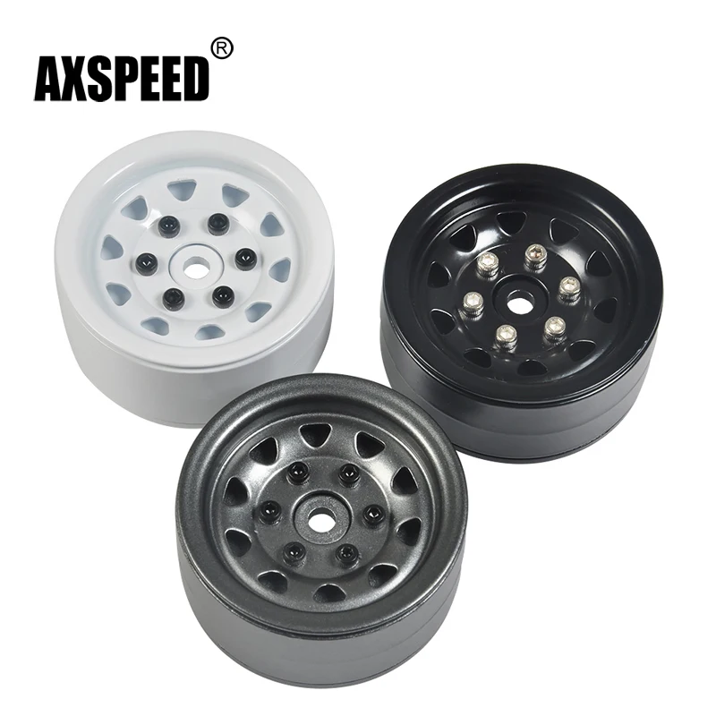 

RC Rock Crawler Metal Wheel Rim 1.9 Inch No. 55 for 1/10 Axial SCX10 90046 TAMIYA CC01 D90 D110 TF2 Wheel Hub