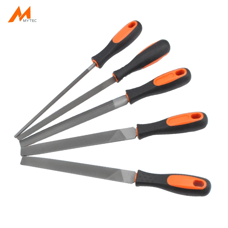 

5PCS 6" Medium-Toothed Files Set for Metal Sharpening, Wood Craft and Rust Removal