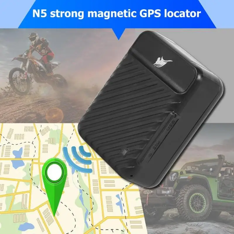 Kelima N5 gps трекер мини автомобиль мотоцикл gsm gps-определитель местоположения в режиме реального времени магнитные устройства слежения для автомобиля