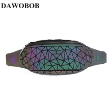 Новые модные светящиеся поясные сумки женские поясные сумки поясная сумка Роскошная брендовая сумка для груди сумка для девочек поясная сумка для мобильного телефона