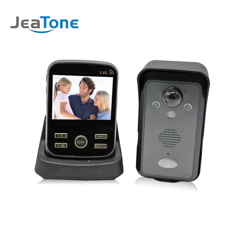 JeaTone 3.5\ wireless Version video door phone intercom Waterproof Night Vision Door Bell Access Control System Wall Mounting