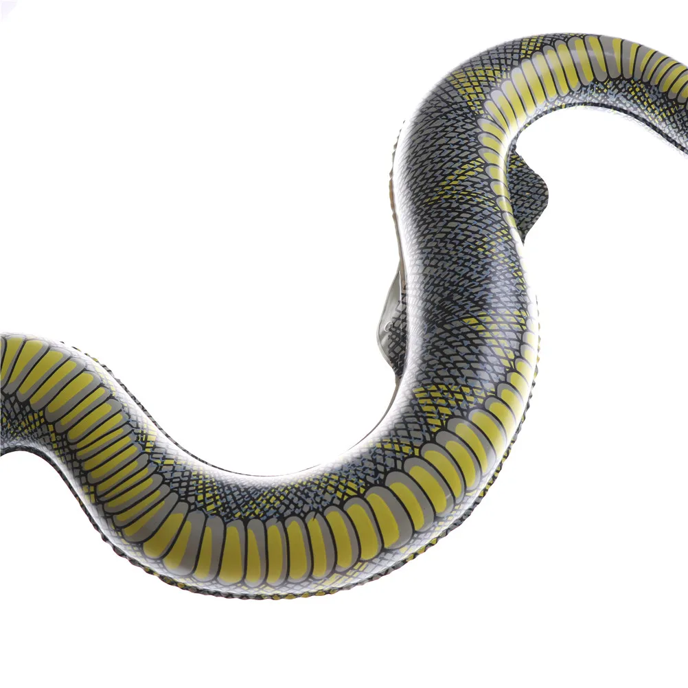 100 см большой подвижный причудливый надувной удав трюк игрушки надувные игрушки животные змея моделирование