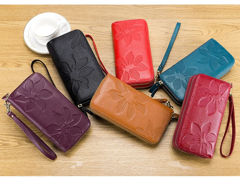 Women genuine leather wallet 11
