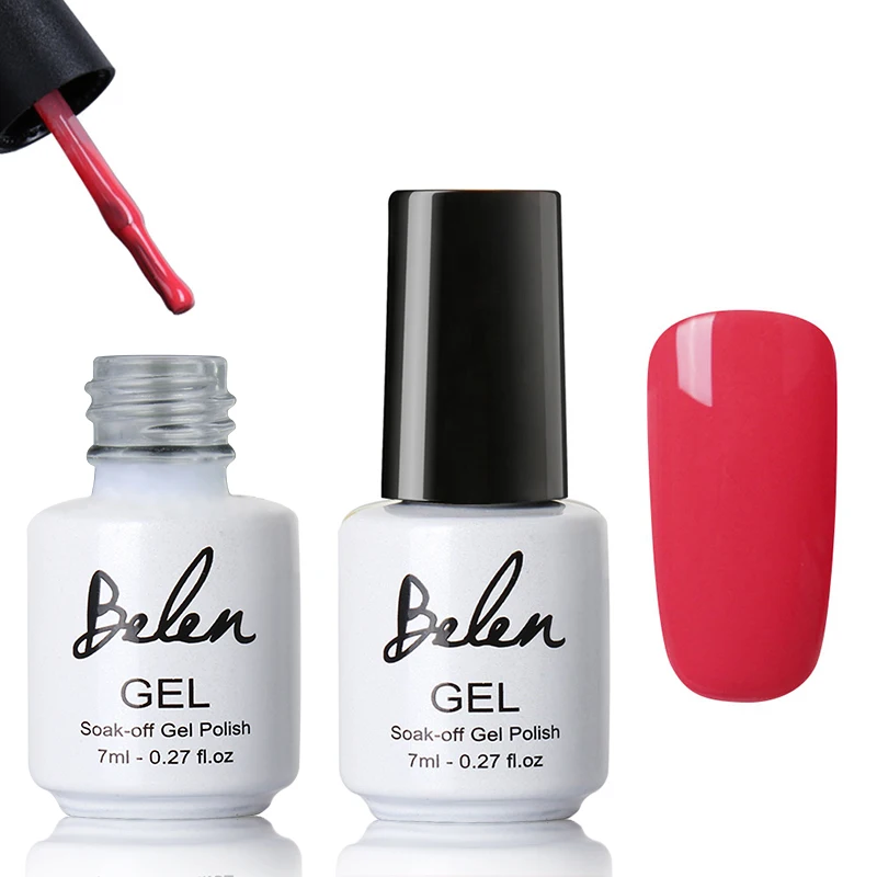 Гель для ногтей Belen 7 мл УФ гель Lucky Color 79 цветов долговечный лак СВЕТОДИОДНЫЙ