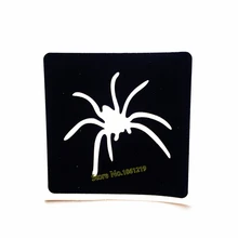 Мужской боди-арт полый паук трафареты для татуировок хной Женщины Макияж Инструменты татуировки Шаблон Хна для татуировки паста для аэрографа живопись