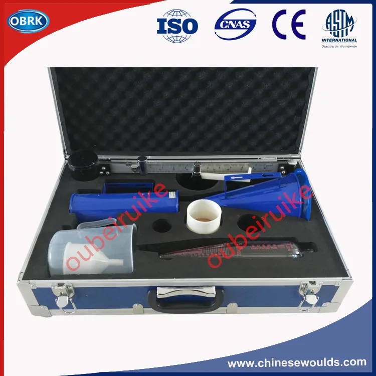 

Mud tool kit (slurry sand content,Slurry Viscometer, Mud Scale)