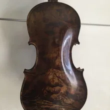 4/4 Размер Скрипка птица глаз задняя Дека из огненного клена Стради модель ручной работы