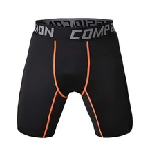 Новинка, летние эластичные повседневные компрессия бодибилдинг, дышащие Утягивающие колготки, быстросохнущие мужские шорты безопасности