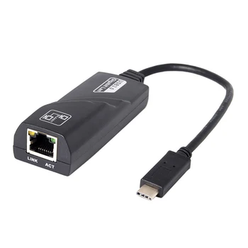 

LAN Network Adapter Cable 1000Mbps Type-c USB-C to RJ45 Gigabit Ethernet