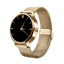 Elegante Smartwatch Bluetooth Kalorien Schrittzähler Schlaf-monitor Fitness Tracker Fernbedienung Sprachsteuerung für Android IOS Telefon