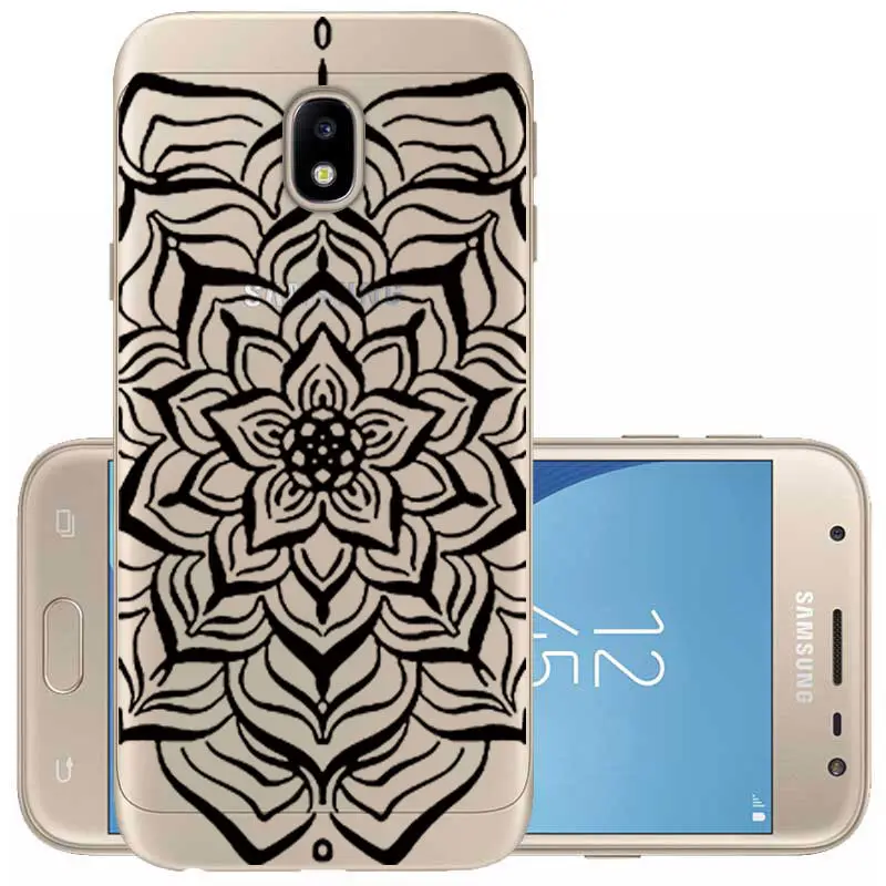 Arvin Soft TPU FOR Samsung Galaxy J7 2017 Smart Back Protective Phone Cover FOR Samsung J330 J4 J5 Clear Painted case FOR J6 J8 (18)