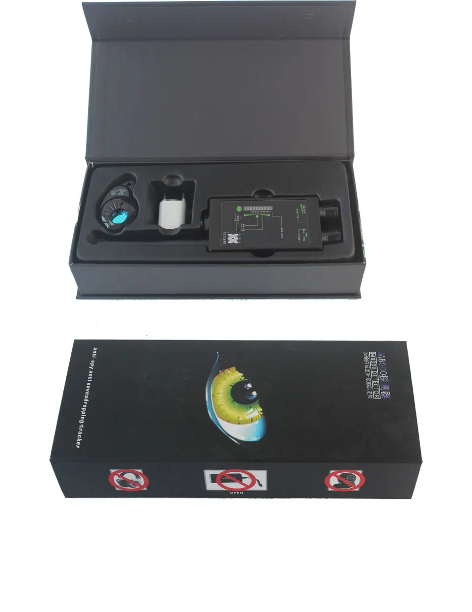Lente da Câmera Escondida sem Fio Detector de Sinal Anti-spy Localizador Rastreador rf Gsm Dispositivos Magnéticos M8000 Scanner Pro Bug Gps 8 Pro Anti Spy Bug Lente Da Câmera